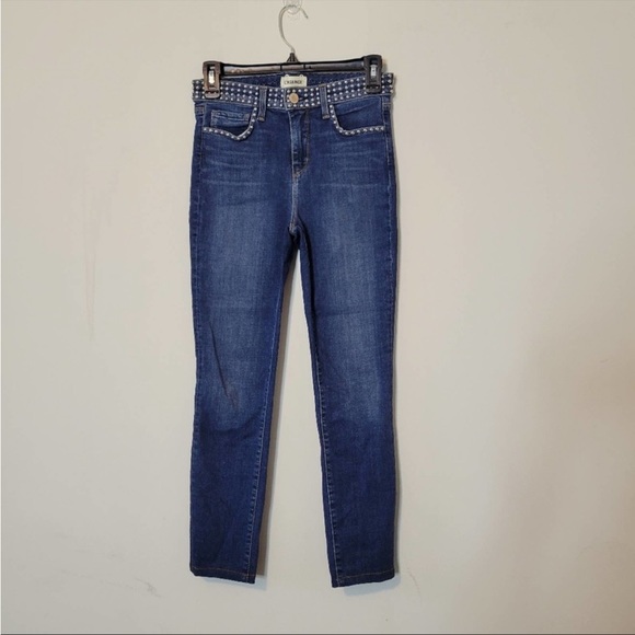 L’Agence Margot Studs Dark Vintage High Rise USA - Picture 3 of 8